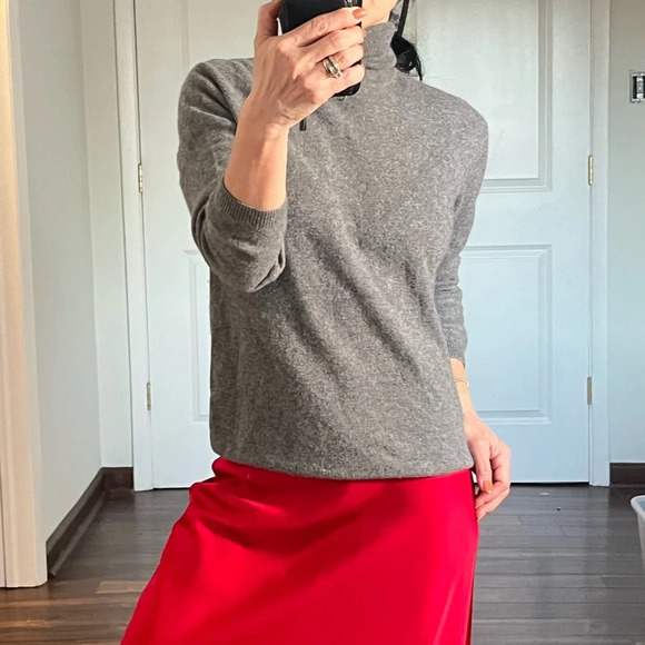 Alexa Grace 100% cashmere turtleneck sweater size XS - Picture 3 of 10